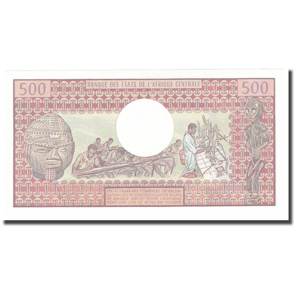 Geldschein, Kamerun, 500 Francs, 1983, 1983-01-01, KM:15d, UNZ