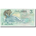 Geldschein, Cookinseln, 3 Dollars, Undated (1987), KM:3a, UNZ