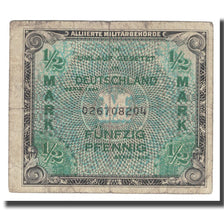 Geldschein, Deutschland, 1/2 Mark, 1944, KM:191a, SGE