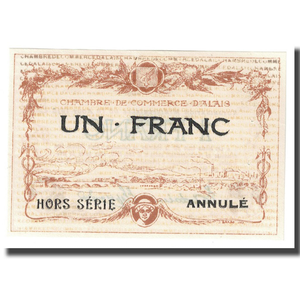 France, Alais, 1 Franc, 1915, Hors série annulé, NEUF, Pirot:4-6