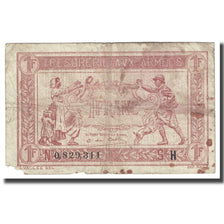 Francia, 1 Franc, Undated (1919), B, Fayette:VF 4.2, KM:M5