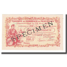 France, 50 Centimes, Specimen, PIROT 100-6, 1916, 1916-12-31, PERPIGNAN, UNC(63)