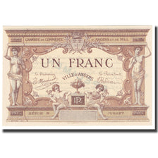 França, Angers, 1 Franc, 1915, Espécime, EF(40-45), Pirot:8-2