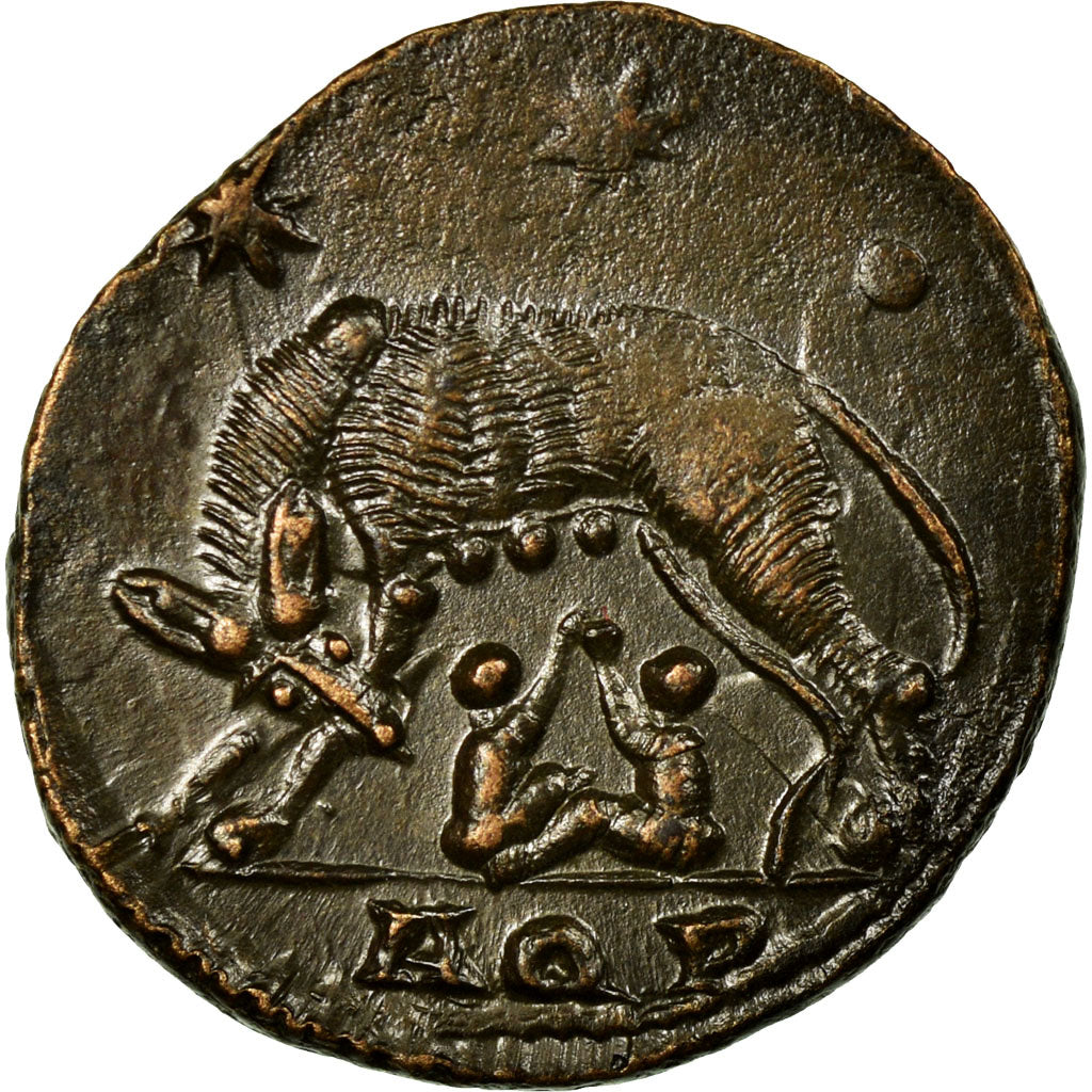 Coin, Nummus, Aquileia, AU(50-53), Copper, Cohen:18