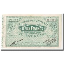 Frankrijk, Bordeaux, 2 Francs, 1914, TTB, Pirot:30-9