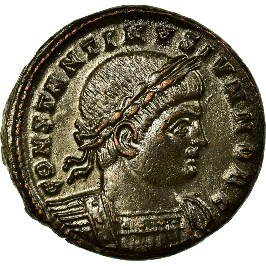 Coin, Nummus, Trier, AU(50-53), Copper, Cohen:18