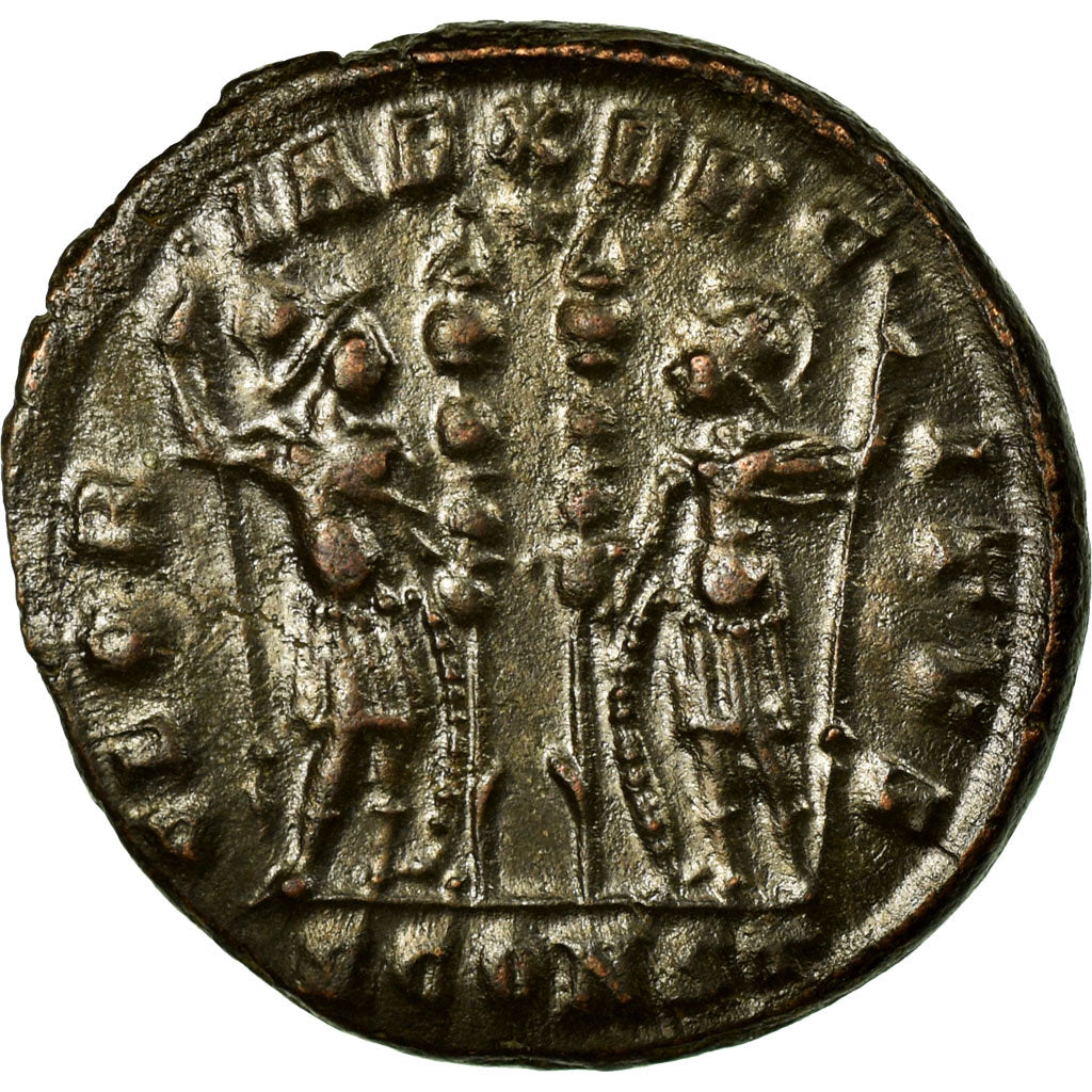 Coin, Nummus, Trier, AU(50-53), Copper, Cohen:18