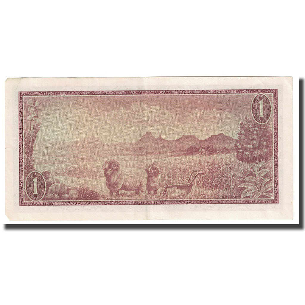 Banconote, Sudafrica, 1 Rand, 1967, KM:109b, BB+