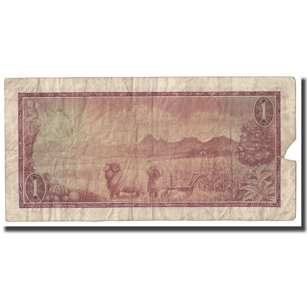Banconote, Sudafrica, 1 Rand, 1967, KM:109b, B