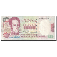 Biljet, Venezuela, 1000 Bolivares, 1998, 1998-02-05, KM:76d, TB