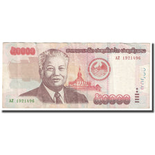 Banknot, Lao, 50,000 Kip, 2004, KM:37a, VF(20-25)