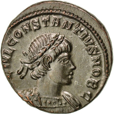 Constantine II, Nummus, Trier, AU(55-58), Copper, Cohen #129, 2.80