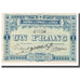 Francia, 1 Franc, PIROT 51-7, ANNULÉ,, 1915, 1915-03-25, CORREZE, UNC