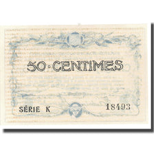 France, 50 Centimes, PIROT 4-1, ANNULÉ, 1915, 1915-08-16, ALAIS, NEUF