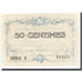 France, 50 Centimes, PIROT 4-1, ANNULÉ, 1915, 1915-08-16, ALAIS, NEUF