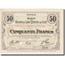 France, 50 Francs, Bohain, 1917, 1917-10-27, Saint-Quentin et Guise, SPL