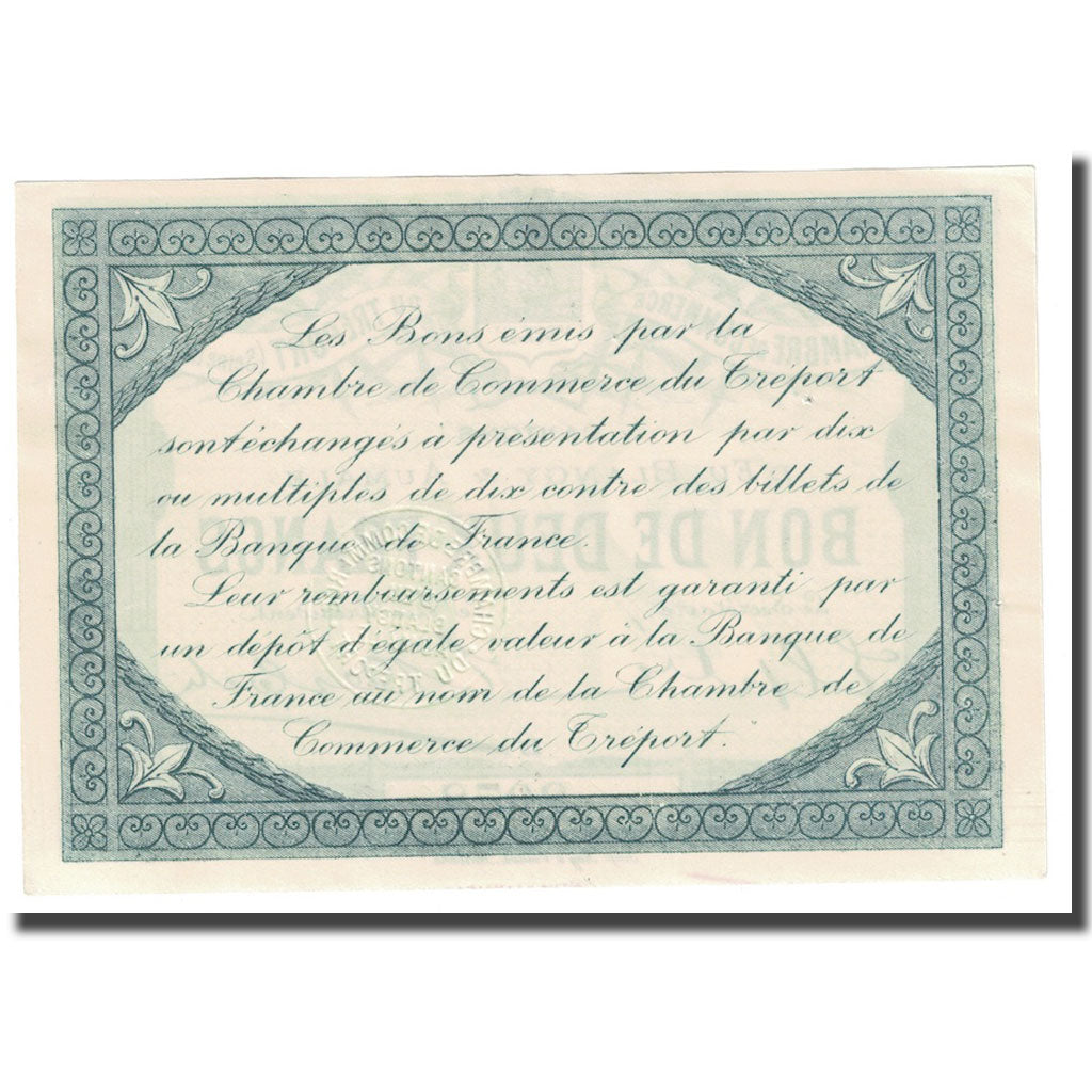 Francja, 2 Francs, Pirot 71-7, 1915, 1915-10-04, Le Tréport, UNC(63)