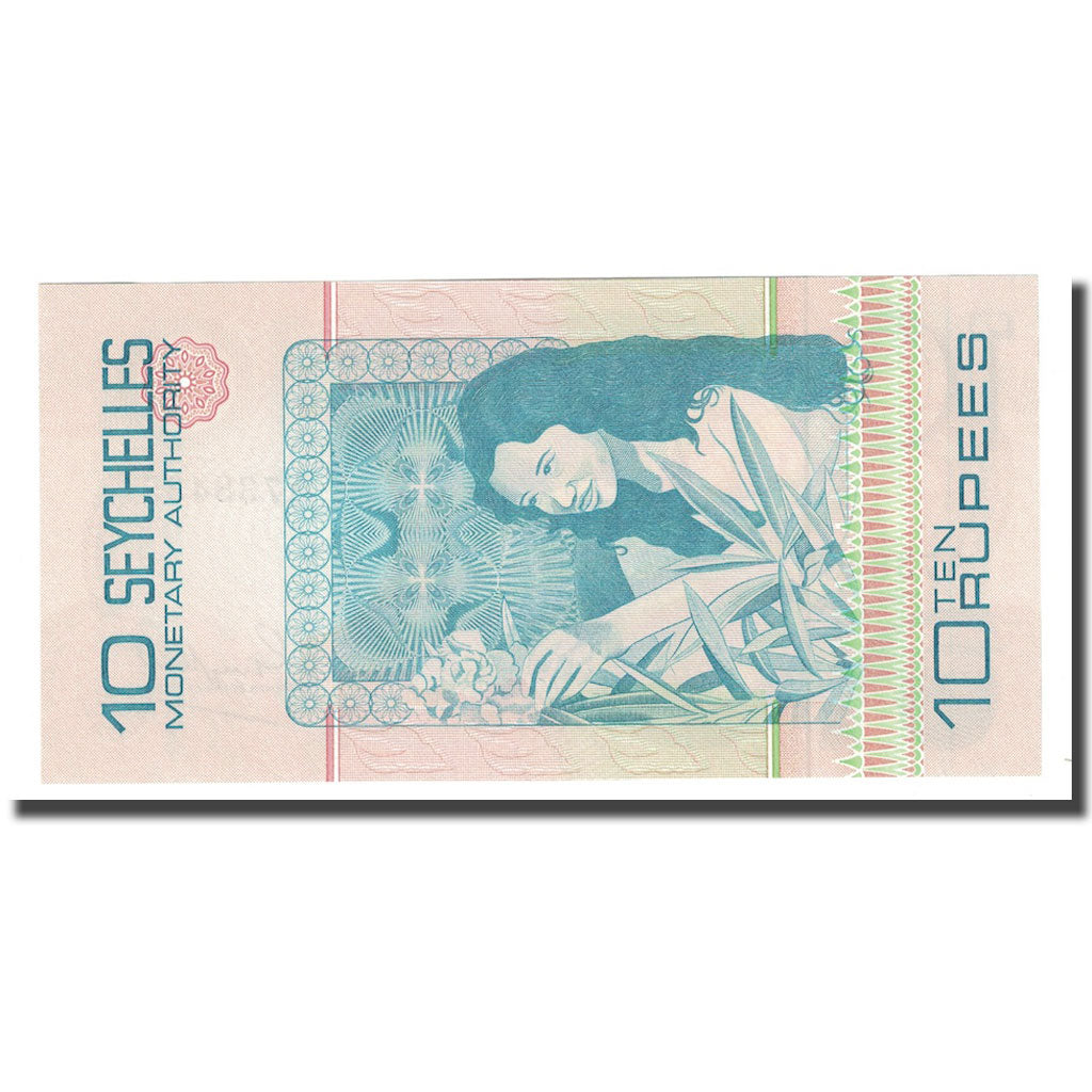 Banknot, Seszele, 10 Rupees, 1983, KM:28a, UNC(65-70)