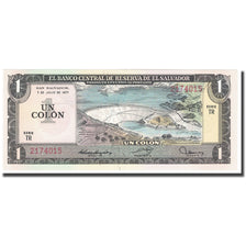 Billet, El Salvador, 1 Colon, 1977, 1977-07-07, KM:125a, NEUF