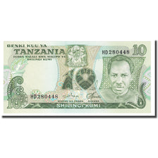 Banknot, Tanzania, 10 Shilingi, Undated (1978), KM:6c, UNC(65-70)