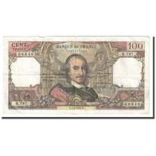 Francia, 100 Francs, Corneille, 1974, 1974-02-07, BC+, Fayette:65.45, KM:149d
