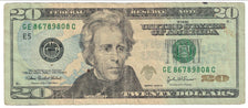 Billete, Twenty Dollars, 2004, Estados Unidos, KM:4786, BC+