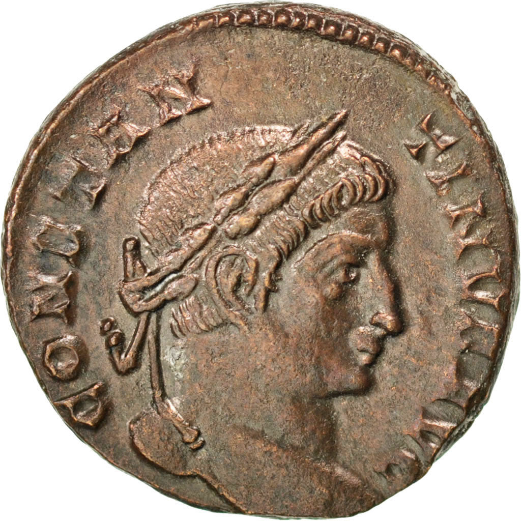 Constantine I, Nummus, Trier, AU(55-58), Copper, Cohen #15, 2.90