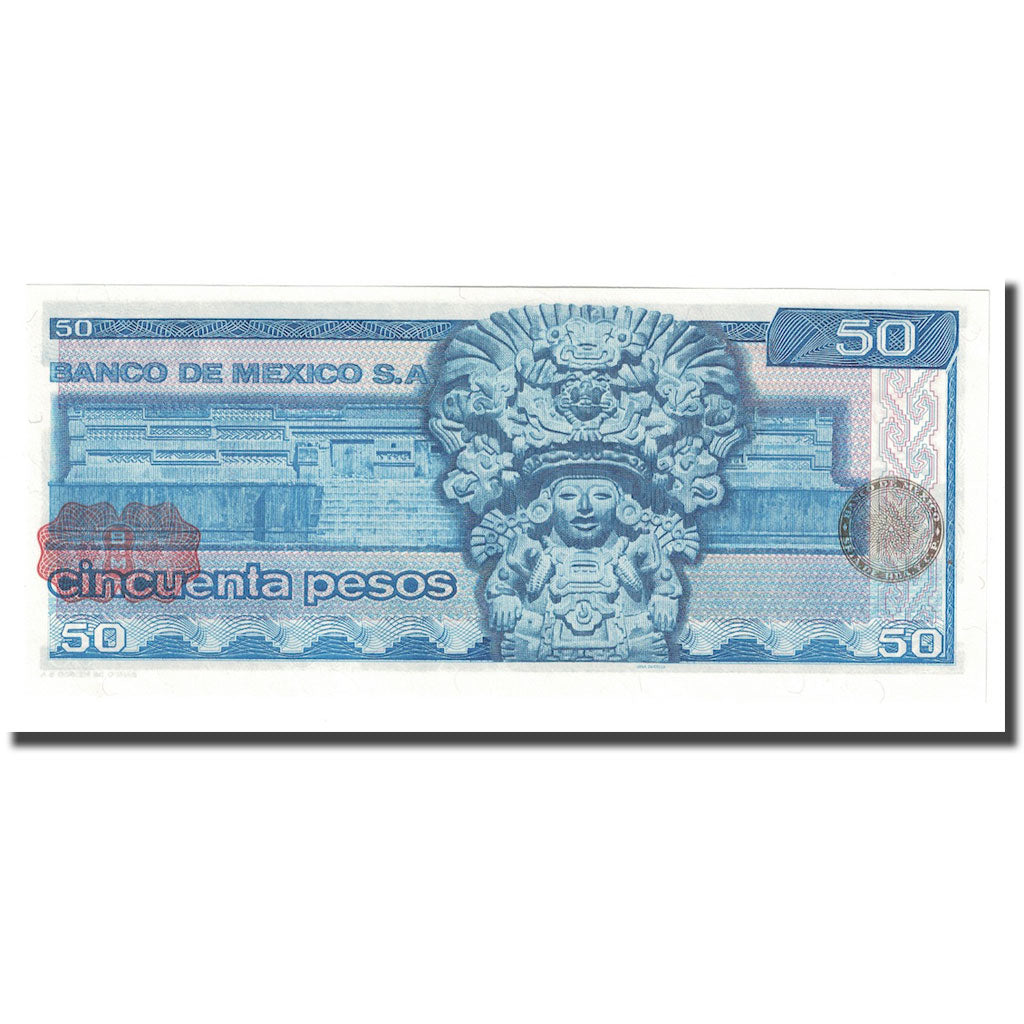 Banknote, Mexico, 50 Pesos, 1973, 1973-07-18, KM:65a, UNC(65-70)