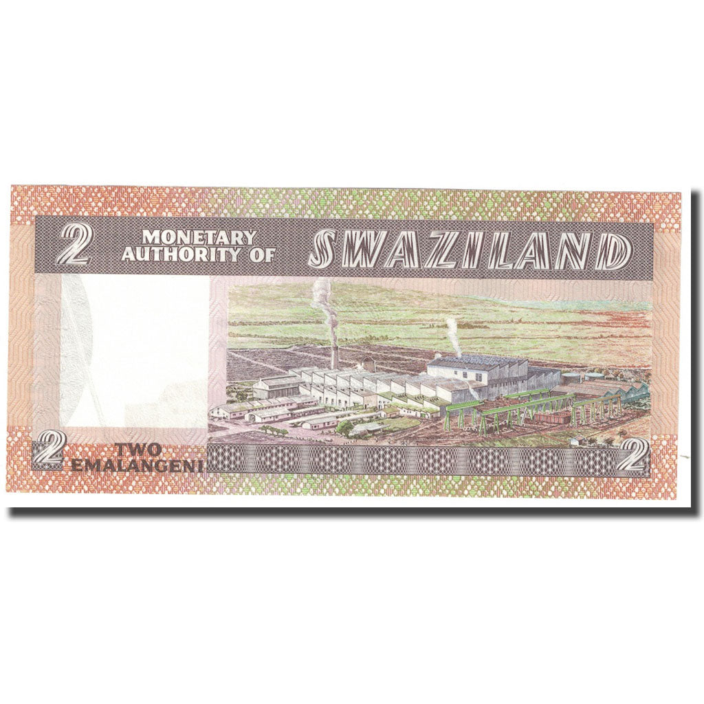 Banknote, Swaziland, 2 Emalangeni, Undated (1974), KM:2a, UNC(65-70)