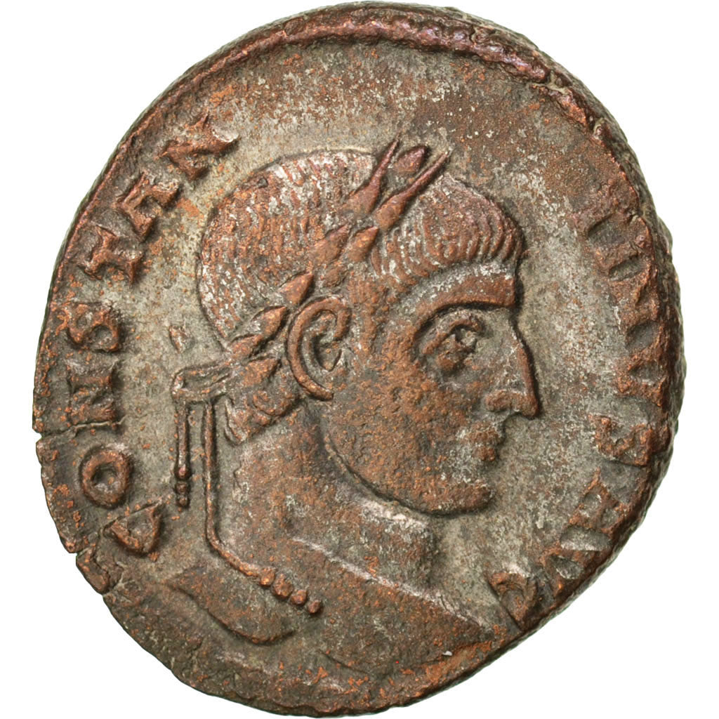 Constantine I, Nummus, Arles, AU(55-58), Copper, Cohen #640, 2.90