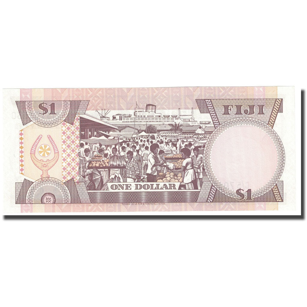 Geldschein, Fiji, 1 Dollar, Undated (1974), KM:71b, UNZ