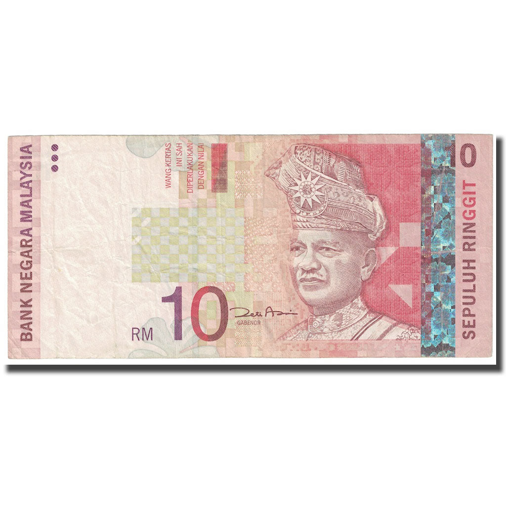 Billete, 10 Ringgit, Undated (1997- ), Malasia, KM:42b, MBC