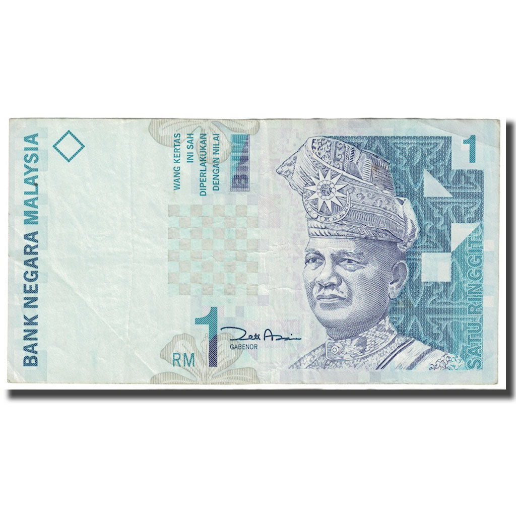 Biljet, Maleisië, 1 Ringgit, Undated (1998- ), KM:39a, TB+