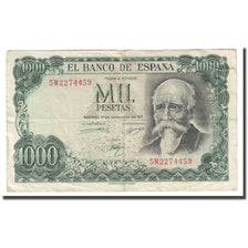Banconote, Spagna, 1000 Pesetas, 1971, 1971-09-17, KM:154, MB
