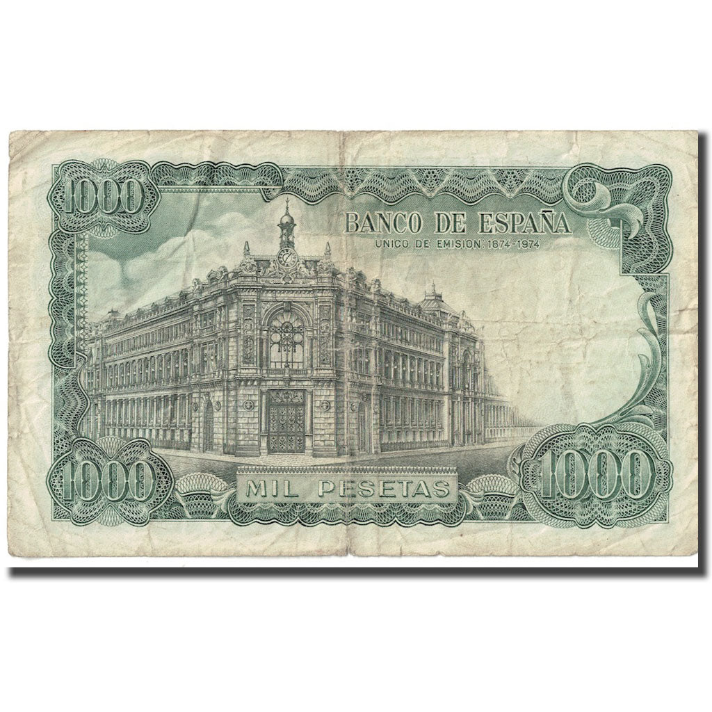 Banconote, Spagna, 1000 Pesetas, 1971, 1971-09-17, KM:154, MB