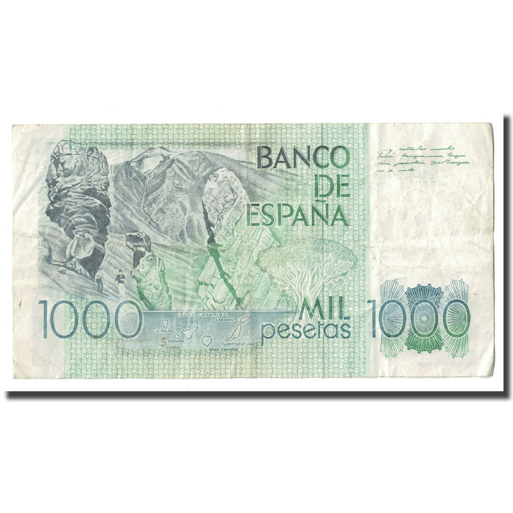 Billet, Espagne, 1000 Pesetas, 1979, 1979-10-23, KM:158, TB+