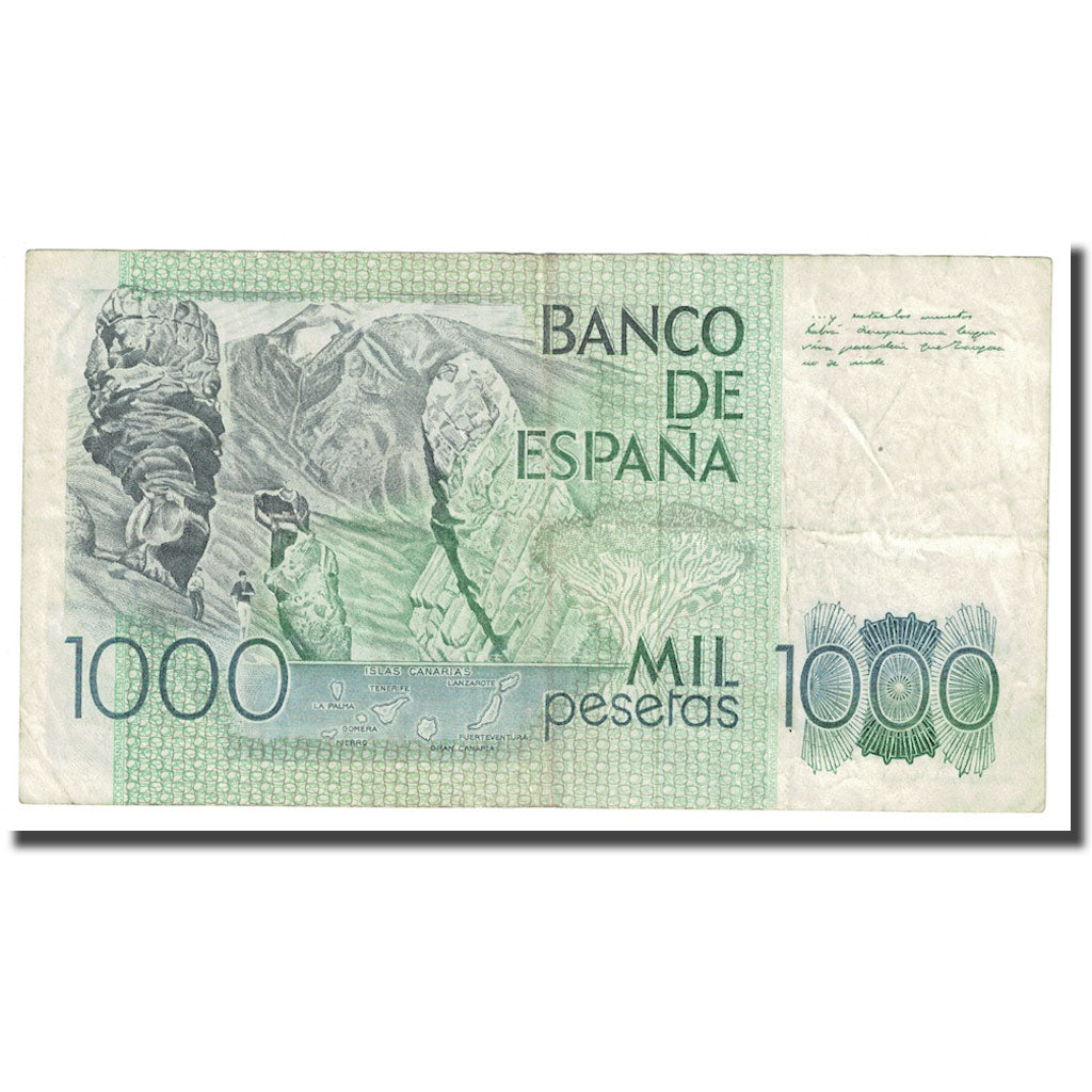 Billet, Espagne, 1000 Pesetas, 1979, 1979-10-23, KM:158, TB+