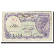 Banknote, Egypt, 5 Piastres, Undated (1971), KM:182g, F(12-15)