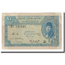 Banknote, Egypt, 10 Piastres, Undated (1940), KM:168a, AU(50-53)