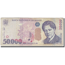 Banknote, Romania, 50,000 Lei, 2000, KM:109Aa, VF(20-25)