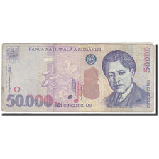 Banknote, Romania, 50,000 Lei, 2000, KM:109Aa, VF(20-25)
