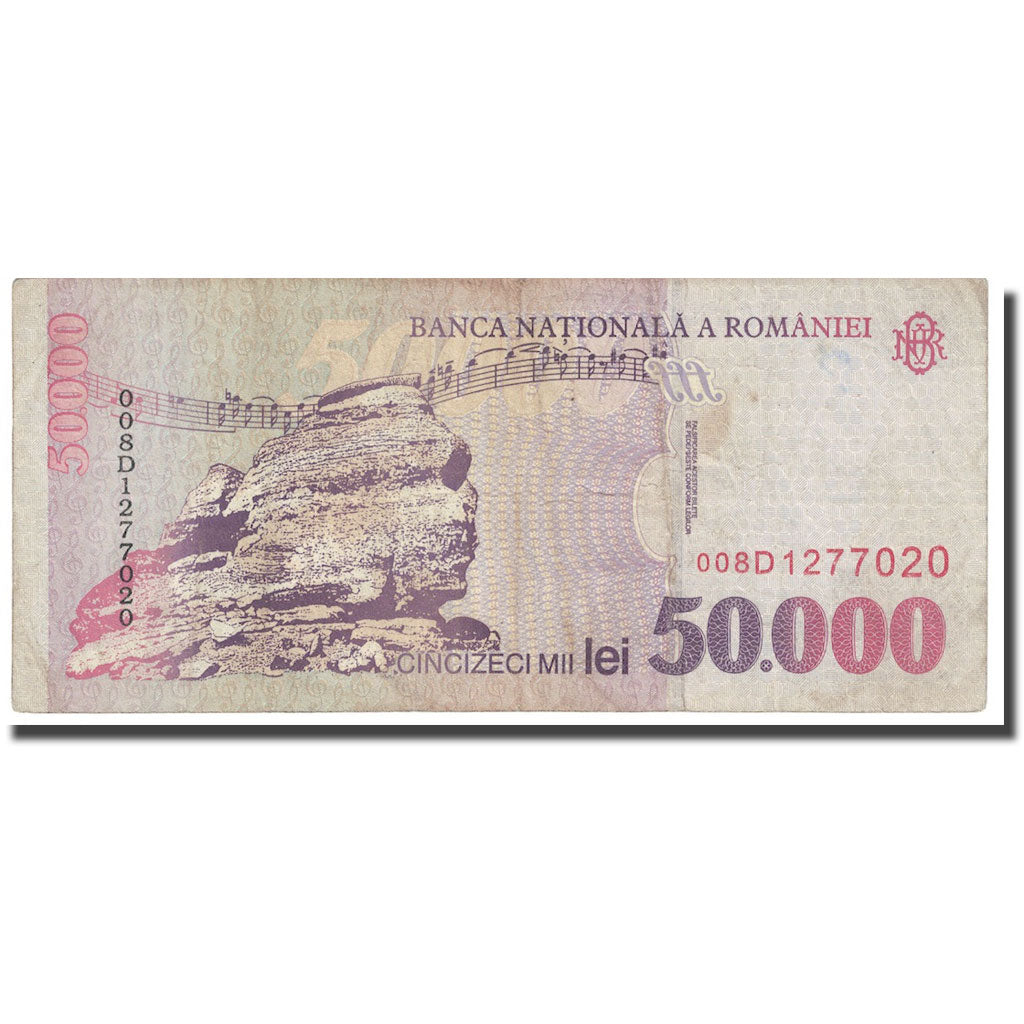 Geldschein, Rumänien, 50,000 Lei, 2000, KM:109Aa, S