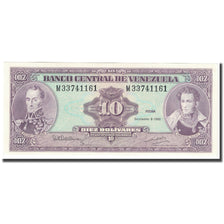 Banknote, Venezuela, 10 Bolívares, 1992, 1992-12-08, KM:61c, UNC(64)