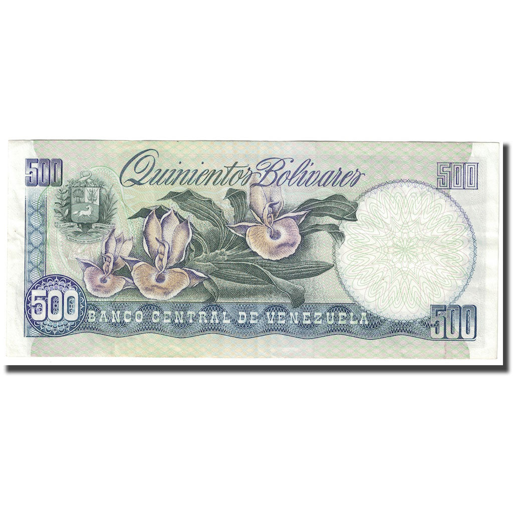 Banknote, Venezuela, 500 Bolivares, 1990, 1990-05-31, KM:67d, EF(40-45)