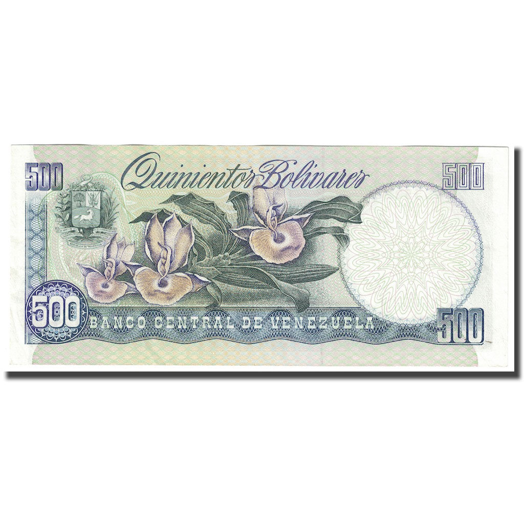 Billet, Venezuela, 500 Bolivares, 1990, 1990-05-31, KM:67d, SUP