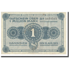 Nota, Alemanha, 1 Million Mark, 1923, 1923-08-15, KM:S1101, EF(40-45)