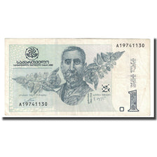 Banknote, Georgia, 1 Lari, 2002, KM:68a, VF(30-35)
