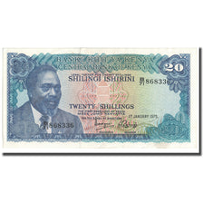 Banknote, Kenya, 20 Shillings, 1975, 1975-01-01, KM:13b, AU(50-53)