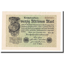 Banknote, Germany, 20 Millionen Mark, 1923, 1923-09-01, KM:108a, AU(50-53)