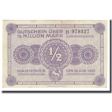 Banconote, Germania, 500,000 Mark, 1923, 1923-08-15, BB